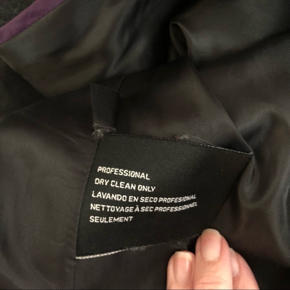 Nine West Charcoal Grey Belted Coat - Picture 7 of 8